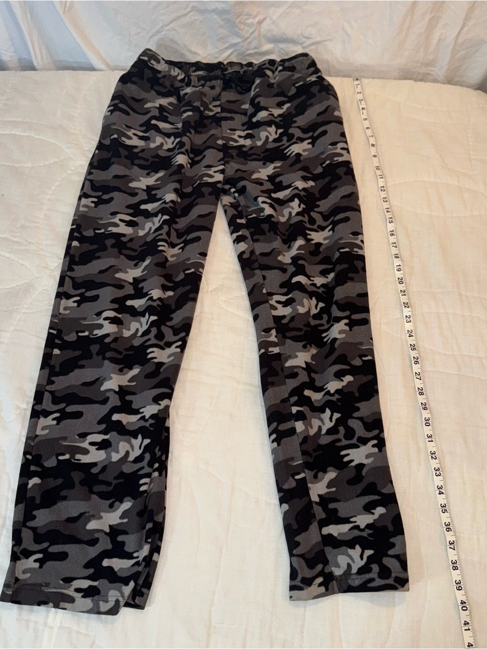 Northcrest Gray & Black Camo sweat pants